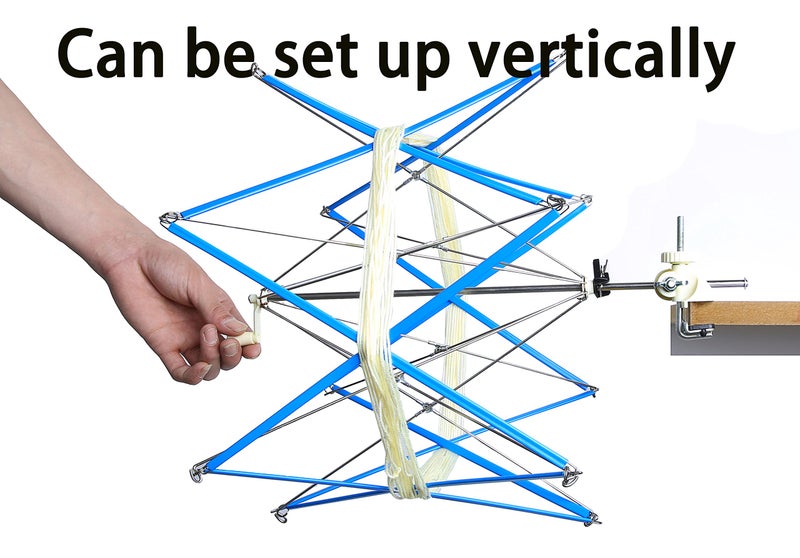 cuteDIY Yarn Swift Yarn Winder Yarn Ball Winder Knitting Yarn Holder - Image 3